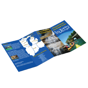4 panel double parallel brochure